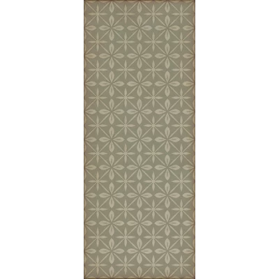 tanish gray vinyl floor mat 