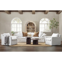 wood arched bookcase white wash open shelves