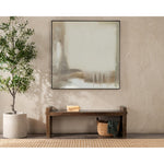bench reclaimed wood chunky natural finish