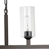 chandelier six bulb oil rubbed bronze 