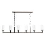 chandelier six bulb oil rubbed bronze 
