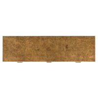cabinet hardwood solids two drawer metal base brass