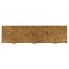 cabinet hardwood solids two drawer metal base brass