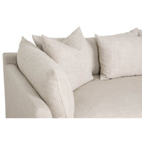 sofa slipcover cream natural right facing pillows chaise