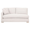 stone fabric modular sofa natural oak gray