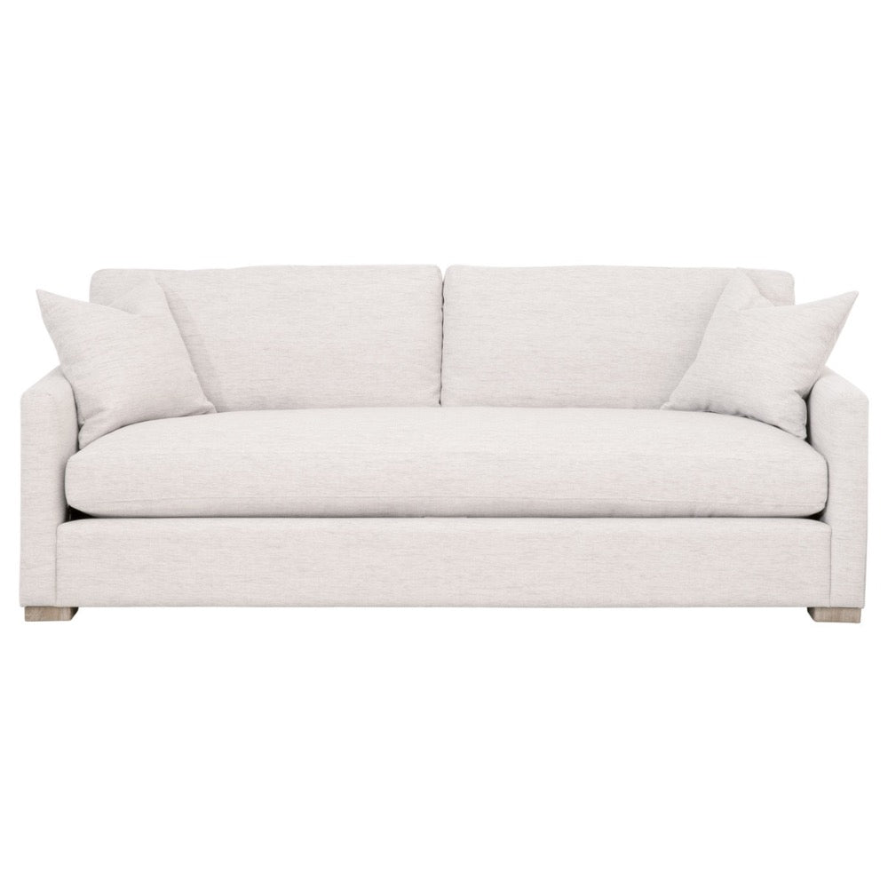 stone fabric modular sofa natural oak gray