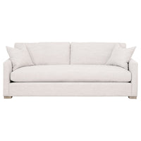 stone fabric modular sofa natural oak gray