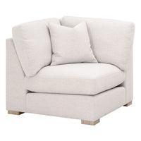 stone fabric modular sofa natural oak gray