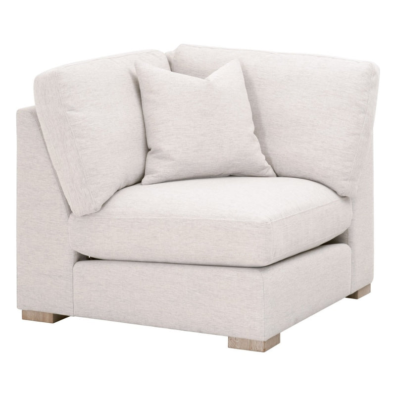 stone fabric modular sofa natural oak gray