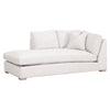 stone fabric modular sofa natural oak gray