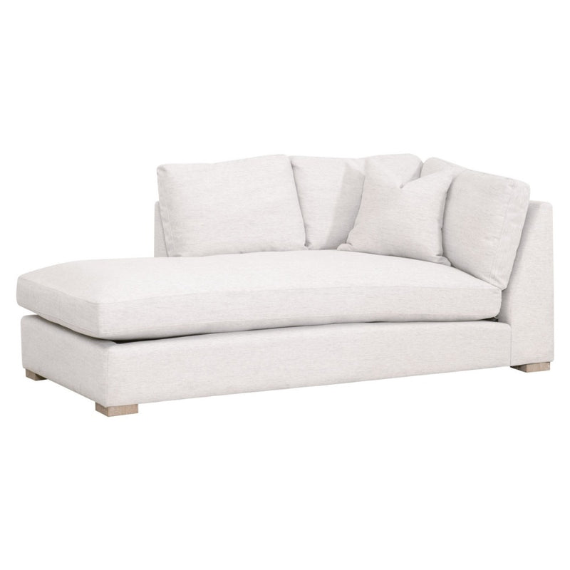stone fabric modular sofa natural oak gray