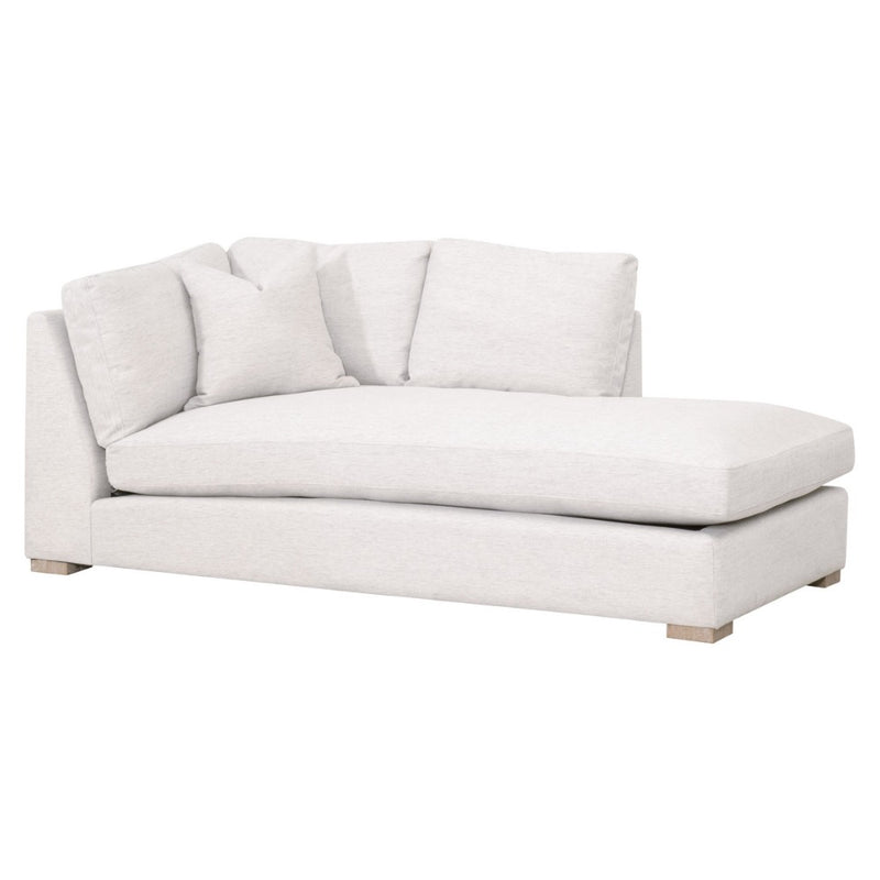 stone fabric modular sofa natural oak gray