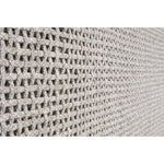 outdoor sofa woven rope taupe white