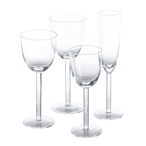 white wine glass set of 4 clear