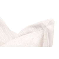 textured cream linen fabric throw pillow neutral set 