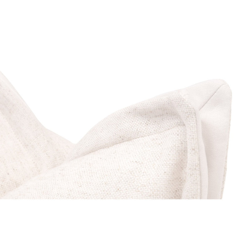 textured cream linen fabric throw pillow neutral set 