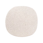 sphere cream round throw pillow down filled 