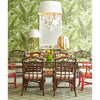 rattan wing chair red dining occasional