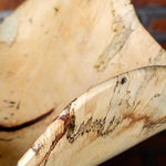 natural decor raw wood bowl organic