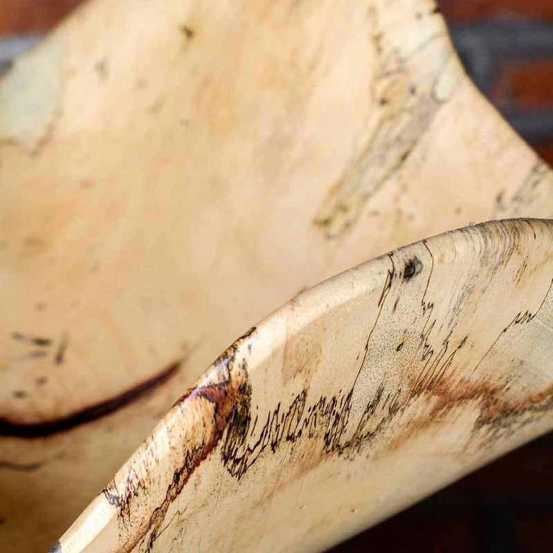 natural decor raw wood bowl organic