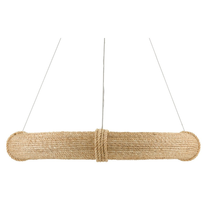 round rope wrapped suspension chandelier