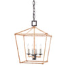 rattan wrapped iron hanging lantern light fixturerattan wrapped iron hanging lantern light fixture