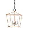 rattan wrapped iron hanging lantern light fixturerattan wrapped iron hanging lantern light fixture