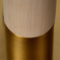 antique brass table lamp arched shade burnished gold contemporary