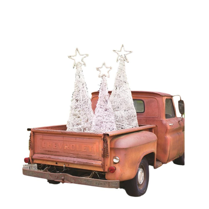 trees in truck