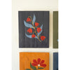 Hand Painted Recycled Wood Floral Wall Art 