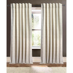 Drapery Curtain Panel Ivory Rod Pocket Natural