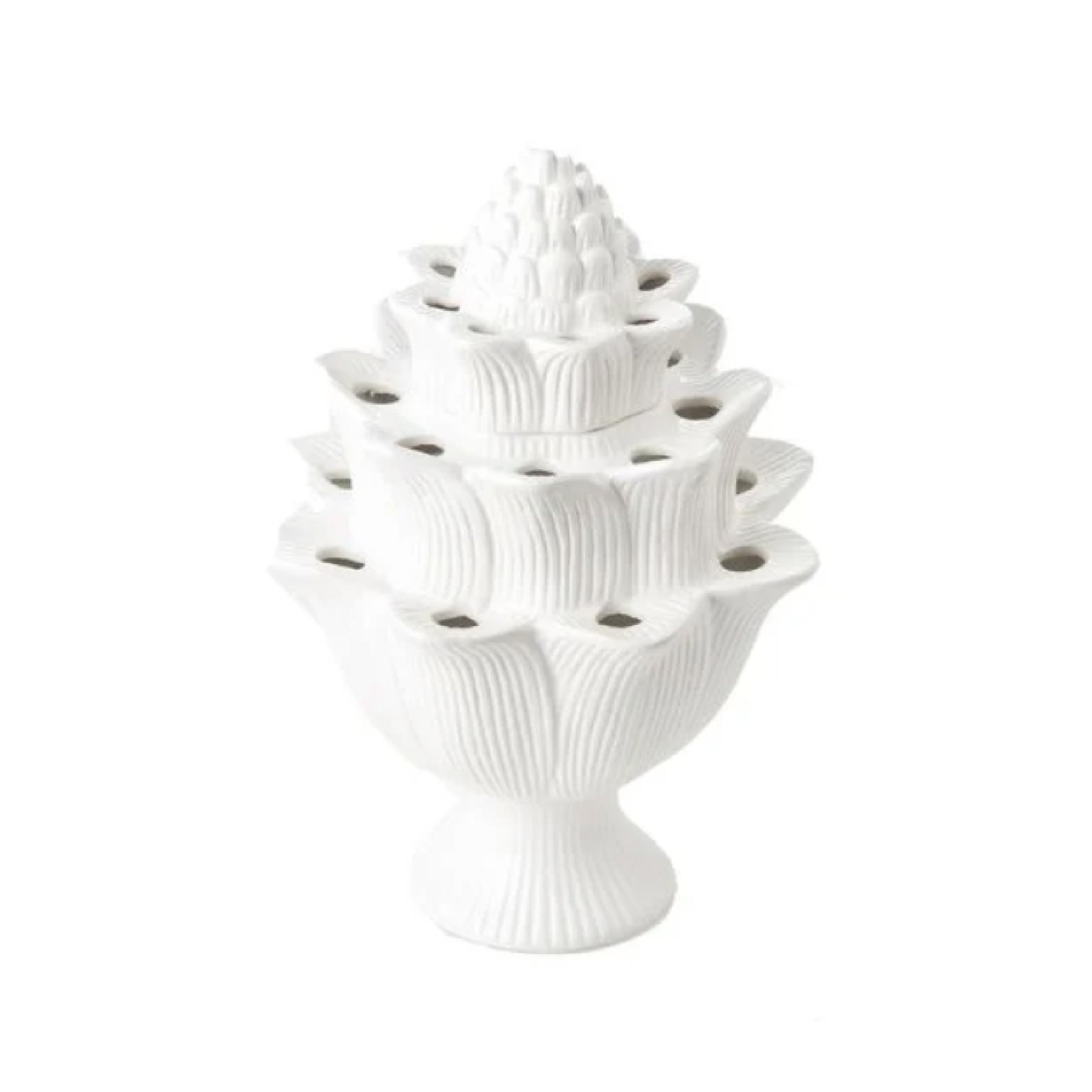 Artichoke Ivory Tulipiere (SMALL - white)