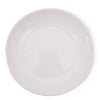 cream beaded rim melamine dinner plate