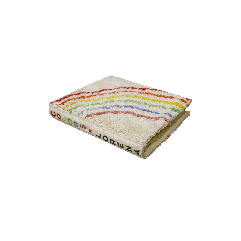 sensory play book colors cream fabric