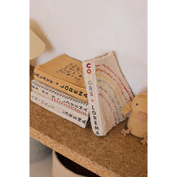 sensory play book colors cream fabric