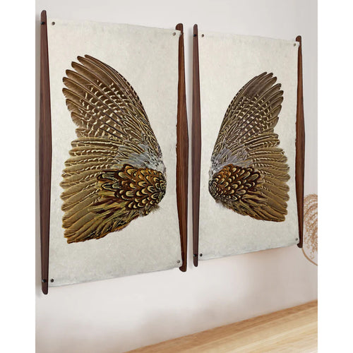 Photography Art - Feathers Ring Neck Pheasant (right) (size + style options)