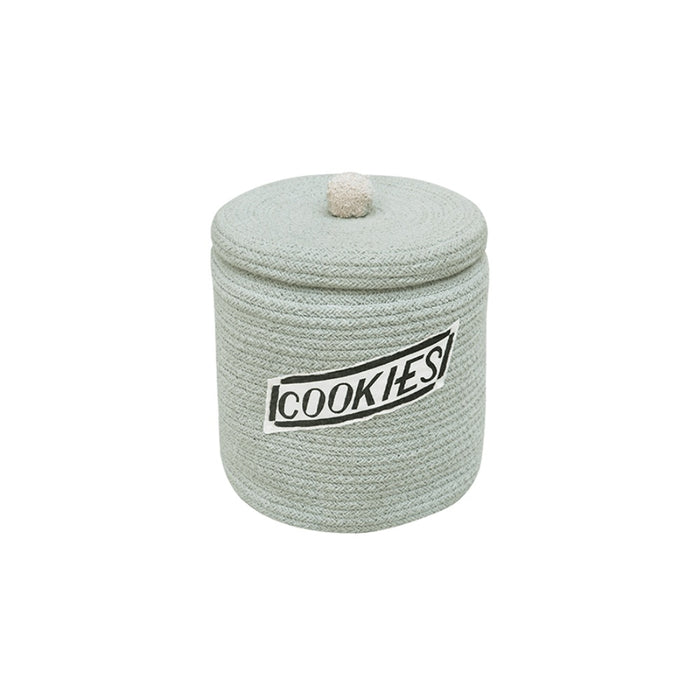 cookie jar basket woven