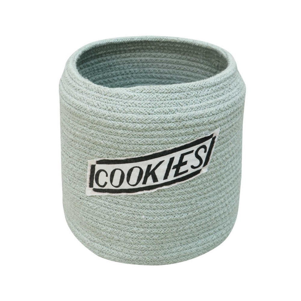 cookie jar basket woven