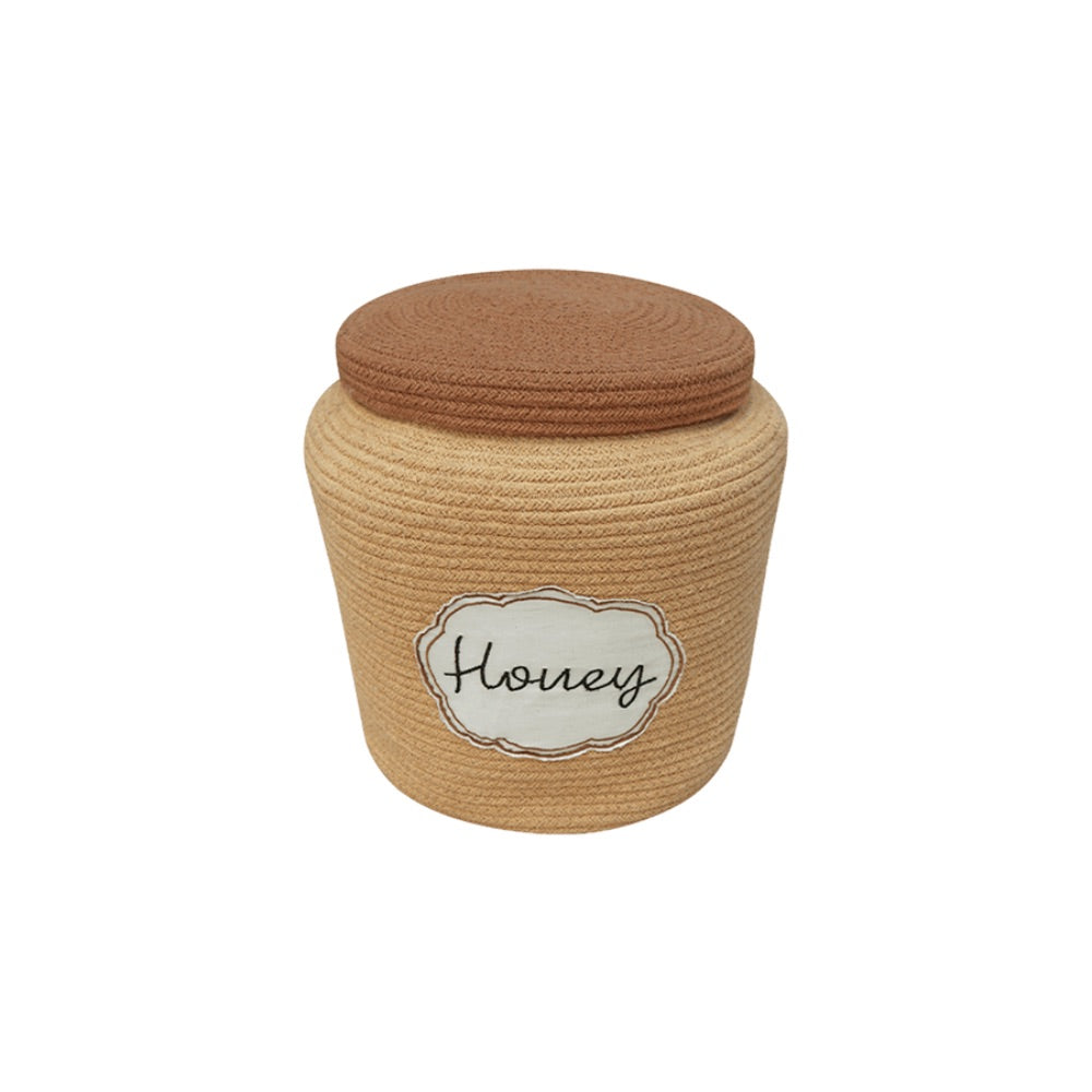 honey pot woven basket