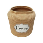 honey pot woven basket