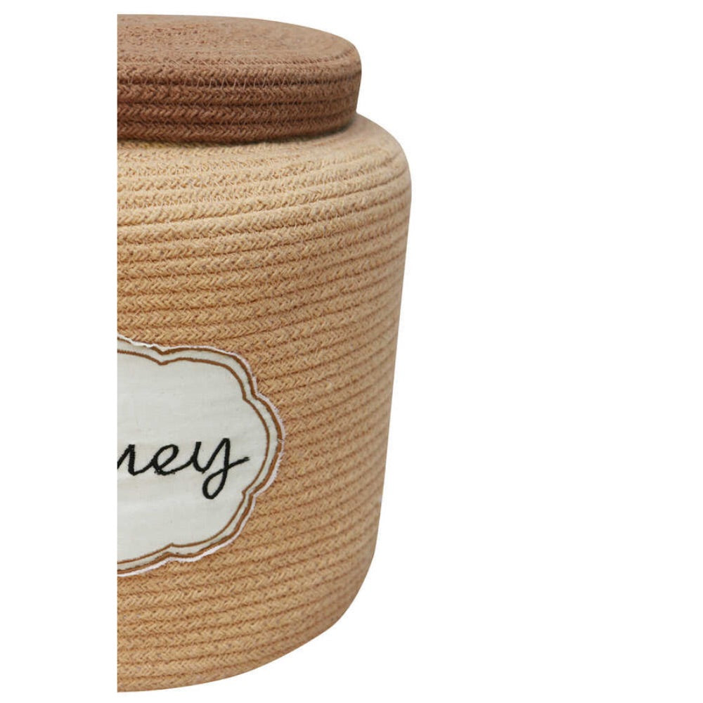 honey pot woven basket