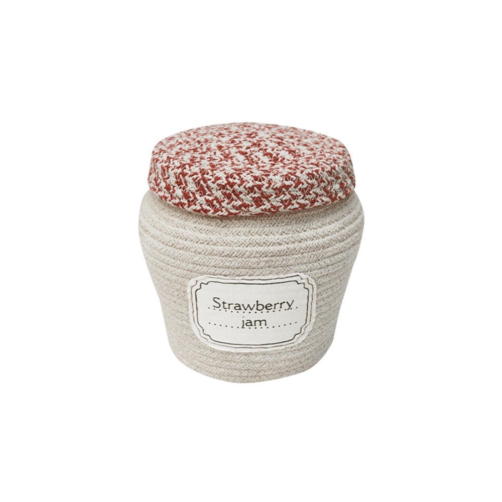 jam jar basket woven