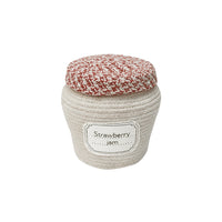 jam jar basket woven