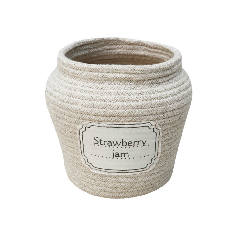 jam jar basket woven