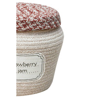 jam jar basket woven