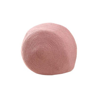 blush natural woven basket open top handles 