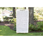 wall tarp canvas black cream honey do list grommets