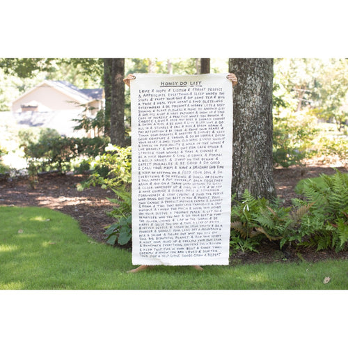 wall tarp canvas black cream honey do list grommets