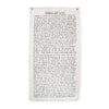 wall tarp canvas black cream honey do list grommets