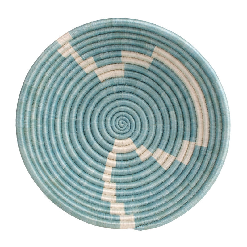 natural sisal dyed woven wall plate decor colorful